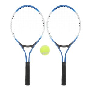 1セットミニ合金テニスラケット親子スポーツゲームのおもちゃを子供向けの遊び用品を演奏するティーンエイジャー240108