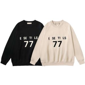 Designer Luxury ESSENTIALSS Classic Fashion 77 pullover loose all-in-one fall/winter plush crewneck trend sweaters