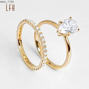 Ehering, rund, individuell, 18 Karat massiver Moissanit-Ring für Frauen, 18 Karat echtes Gold, Roségold, massiver Ehering aus Gold für Paare