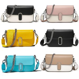 10A Bolsa de designer feminina bolsa mochila bolsa de ombro novo estilo corpo cruzado colorido de grande capacidade multifuncional bolsa de luxo cor pura bolsa de corrente