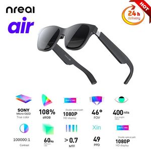 Solglasögon Ny Nreal Air Smart Xreal AR Glasses HD Privat Giant Mobile Computer Projection Screen Portable Game Video Music Solglasögon