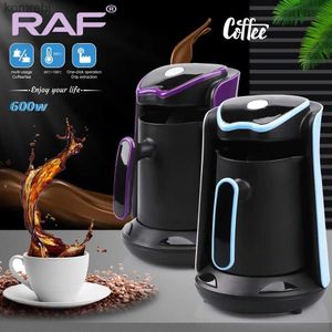 Coffee Makers Electric Coffee Pot Stainless Steel Coffee Maker Electric Pot Portable Can Make 4Cups Household Automatic Turkish Coffee MachineL240105