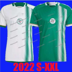 Fani gracza 22 2023 2024 Koszulki piłkarskie Algieria dwie gwiazdy Chaibi Aouar Feghouli Gouiri Mahrez Beliaili Slimani Bennacer Bensebaini National _Jersey