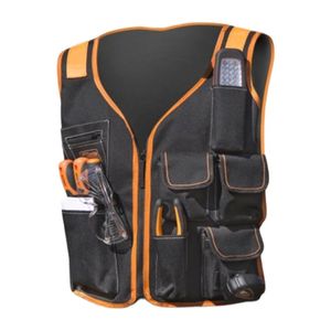 P82D Adjustable Work Vest Tool Comfortable to Wear Builder Light Construction Multifunctional 240108