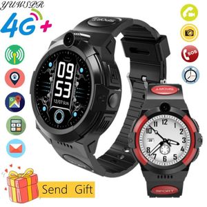 Watches 4G Kids Smart Watch Phone LBS WIFI GPS SOS Child Positioning Tracker Waterproof Camera Video Call Remote Monitor SIM Card LT32