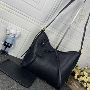 M46203 Designer Mulheres Bolsa De Ombro Carryall Tote Revestido De Couro De Lona Vintage Carry All 2 Em 1 Hobo Com Carteira Moda Lady Bowknot Coin Purse Bolsas