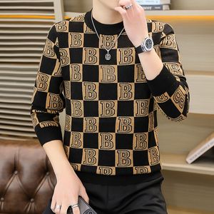 Designer Men's sweater Fashion Sweatshirt male knitted Sweater jumper men's sweater Winter outdoor warm sweater Letter pattern Trend Fashion Asian size M-4XL