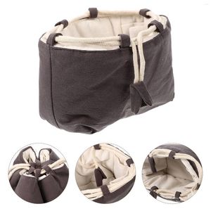 Tea Trays Decorative Teacup Pouch Travel Tool Carrying Bag Teaware Storage Container