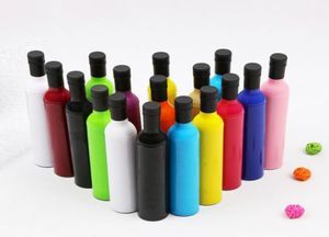 Creative Bottle Paraply Multifunktion Dual Purpose Silver Colloid paraplyer Fashion Plastic Wine Bottles Sunshade Carry Convenie9897469