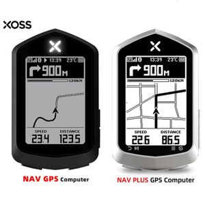 XOSS NAV NAV NAV Plus GPS-Fahrradcomputer Radfahren Fahrradsensoren MTB Straße ANT Karte Routennavigation Drahtloser Tachometer 240106