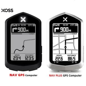 XOSS NAV NAV NAV Plus GPS Велосипедный компьютер Велосипедные велосипедные датчики MTB Road ANT Карта Навигация по маршруту Беспроводной спидометр 240106