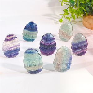 Gift Stone Natural Crystal Ornaments Elephant Carved Chakra Reiki Healing Quartz Mineral Tumbled Gemstones Hand Home Decor