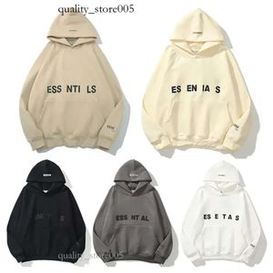 Sukienka EssentreShoodie Męska krzem z kapturem na bluzę Pary odzieży pary bluzy bluzy Najwyższa jakość aksamitnego swetra Pullovers Womiet Hoodie Winter 132