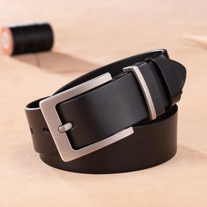 Belts Designer Belt Men Luxury Real Full Grain Thick Cowhide Genuine Leather Vintage Sport Masculine Big Size Soft 150cm