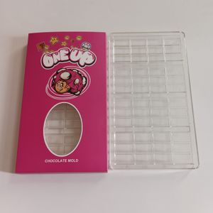 Molde de cogumelo para molde para o One Up OneUp 3.5g Shrooms Chocolate Caixas de embalagem