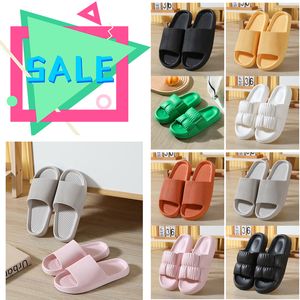 Kostenloser Versanddesigner rutschen Männer Frauen Hausschuhe Sommersandalstrandrutsche Flat Gummi -Sohle Flip Flops Dicker Gangboden Sandes Kausaler Slipper