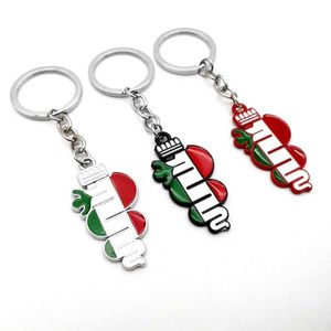 Key Rings Metal Car Key Chains Holder Auto Keyrings Keychains Pendant for Alfa Romeo Giulietta 147 156 155 159 MITO Giulia GT Brera Spider J240108