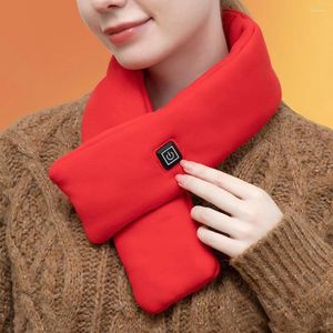 Bandanas Electric Neck Warmer Shawl 1-Second Fast Heating Pads With Three Gear Regulation Brace Warm Bib For Winter