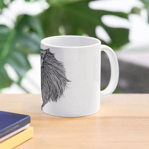 Muggar Wendigo Wolf Coffee Mug Ceramic Cups Creative Tea