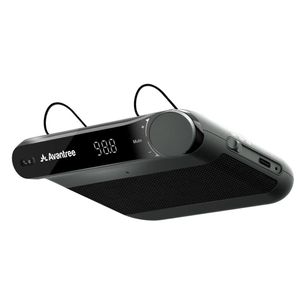 Alto-falantes Avantree Roadtrip Bluetooth Handsfree Car Speakerphone Transmissor FM sem fio 2 em 1 Kit de carro