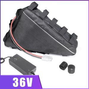 Batteri 36V Triangle Electric Bike Battery 36 Volt 20AH med 3A laddning 1000W 2000W BMS Ebike Battery