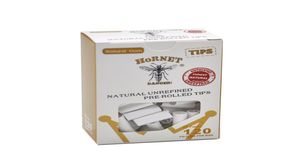 120st hornet rökningsfilter spets per låda för rullade naturliga cigarettfilter tips 7mm9877602
