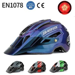 Bat Men Women Hjälm Cycling MTB Ultralight Mountain Road Bike Bicycle Safety IntegrallyMolded Helmets Racing Casco 240108