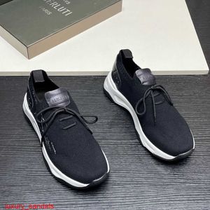 Läder sneaker berluti casual skor Berluti Shadow Grey Men's Sports Shoes Detta strumpor har ett bekvämt inre foder HBX0