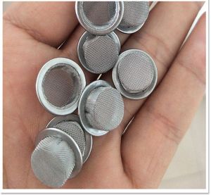 Sigara içme ekranları kase şekilli kuvars kristal sigara boru tütün metal filtreleri sigara aksesuarları 15mm 16mm 17mm yuvarlak çap 6566967