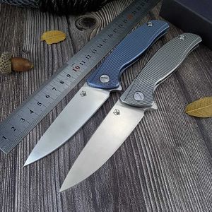 Knivkulbärande fällbar kniv Shirogorov Pocket Knife Survival Tatical Jackknife Outdoor Portable Knives EDC Combat Flipper Knife