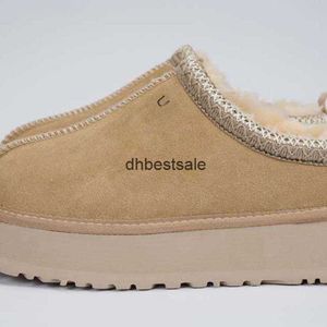 Designer Mini Stivali classici Stivali da neve Piattaforma Corti Donna Uomo Pelliccia Pelle di pecora Tasman Tazz Chesut Sabbia Semi di senape Beige Australiano