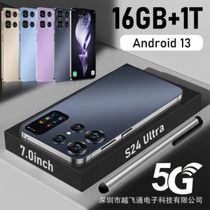 2024 새로운 휴대폰 S24ULTRA 인기있는 4G 안드로이드 휴대 전화 16G 1T 주식 생성 스마트 폰 도매에서 대외 거래