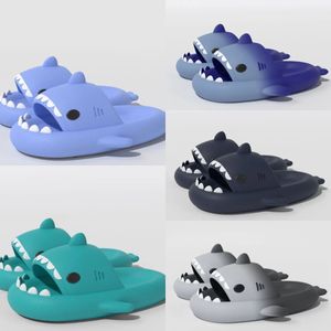 Дизайнерские сандалии Shark Slides Slipers Summer Sandals Mens Women