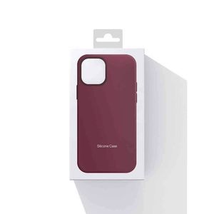 Telefonfodral Magnetiskt silikonskydd för iPhone 15 14 13 Pro Max 12 Pro Case Magnetic Sug Animation