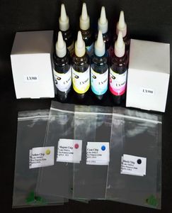 Kits de recarga de tinta para impressora de etiquetas Primera LX900 Recarga de cartucho de tinta chip jato de tinta recarga em massa ink6817832