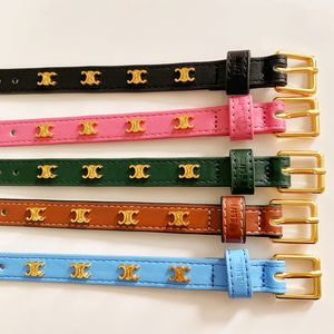 Cel marca luxo geometria designer pulseiras para mulheres retro vintage colorido letras de couro genuíno pulseira jóias presente