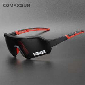 サングラスComaxsun Polarized Cycling Glasses Men Sports Sunglasses Road Mtb Mountain Bike Riding Protection Goggles Eyewear UV 400