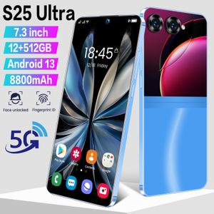 2024 100％オリジナルS25ウルトラグローバルバージョン5Gスマートフォン16GB+1TB 8800MAH 48MP+72MP QUALCOMM8 GEN 2 4G/5Gネットワ​​ーク携帯電話アンドロイド13.0携帯電話