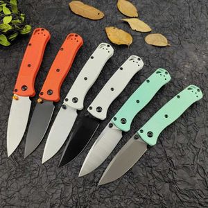 Knife BM 533 Mini Bugout EDC Munual Folding Pocket Knife Survival Tactical Knife for Men Outdoor Hunting Hand EDC Knives Utility Tools