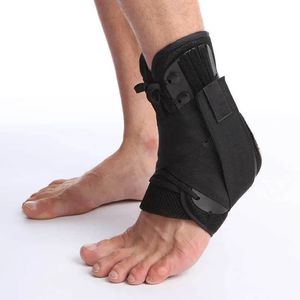 Tornozelo cinta rendas até esportes segurança ajustável correndo tornozelo suporte futebol beisebol voleibol perna pesos treinamento pé bandagem 240108