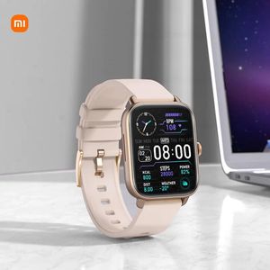 Orologi Xiaomi Y22 Smart Watch Men Women BT Chiama da 1,7 pollici di fitness tracker Sport Waterproof Heart Rete 2022 Smartwatch Pk P28 Plus