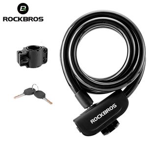 Rockbros Rower Block Bike Portable Anti-Cheft Blokada MTB Rowerowa Lokta Rowerowa Motocykl Akcesoria rowerowe 240106