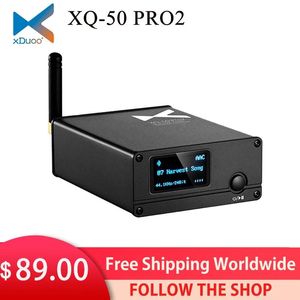 コネクタXDUOO XQ50 PRO2 /XQ50S BLUETOOTHオーディオレシーバーコンバーターQCC5125 Buletooth 5.1 DAC XQ50 PROサポートPC USB DAC XQ50 Pro2