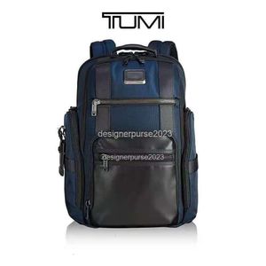 Designer TUMIIS 15 Ballistic Handbag Bookbag Inch Business Men's Backpack Luxury Leisure Books Pack Bags 232389 Travel Mens Nylon Back Computer Bag Ui6p