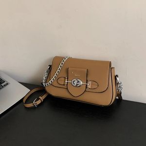 Sacos de mensageiro bloco corrente saco clássico brie um ombro crossbody saco moda porco nariz bolsa feminina