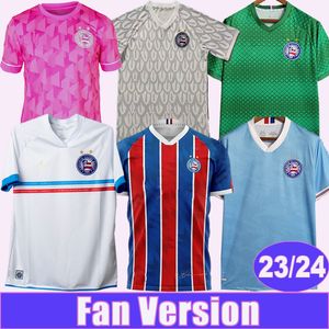 23 24 Bahia REZENDE Mens Futebol Jerseys DANIEL JACARE EVERALDO BIEL Home Away 3º GK Edições Especiais Camisa de Futebol Uniformes de Manga Curta