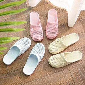 Slippers A610zxw Home Non-slip Wear Outside Bathroom Plastic Lady Mens Shoes House Women