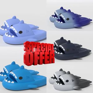 Shark Slides Slipers Sandals Mens Womens Fashion Outdoor Beach Ondoor Hotel Sports Sport