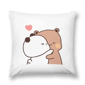 Pillow PANDA BEAR Bubu And Dudu HUGS Love Trend Throw Cover Pillowcases For Pillows Decorative Living Room