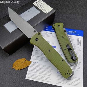 Coltello 537 Bailout BM Coltello Coltelli tascabili autodifesa Outdoor EDC Sopravvivenza Flipper Coltello pieghevole Strumento di caccia di campeggio Manico in nylon